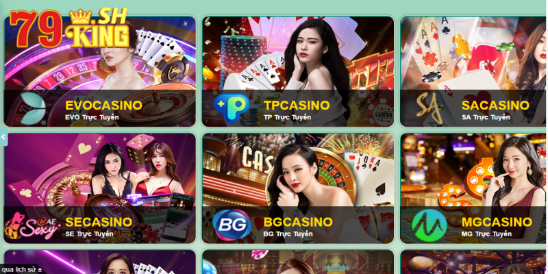 trò chơi Casino 79king